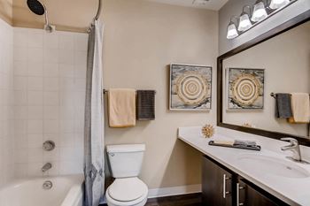 Eagles landing interior apartment bathroom